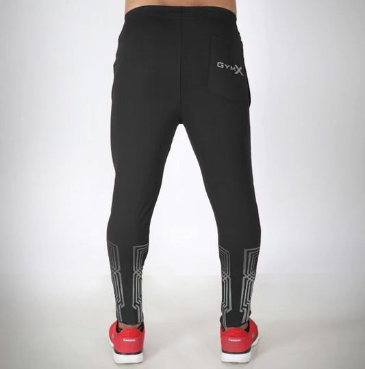 Gymx Black Printed Bottom - Sale