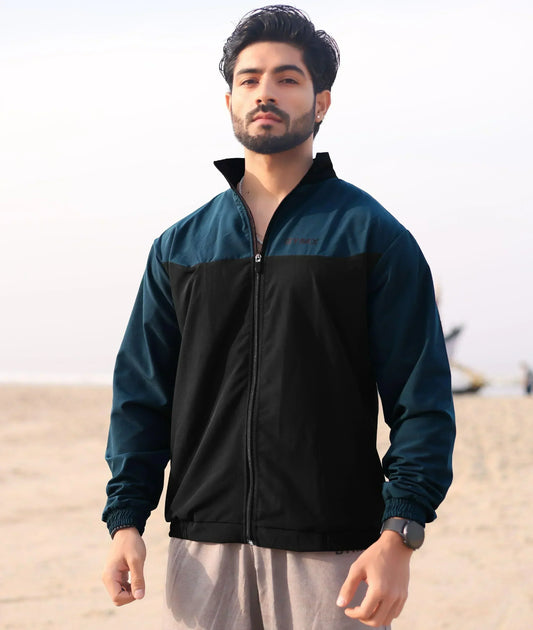 Dual GymX Windcheaters: Blue with Black - Sale