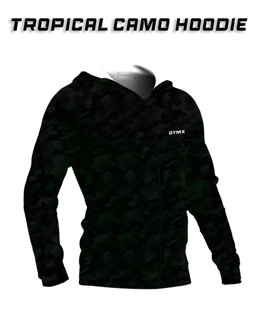 Tropical Camo GymX Hoodie - Sale - GymX