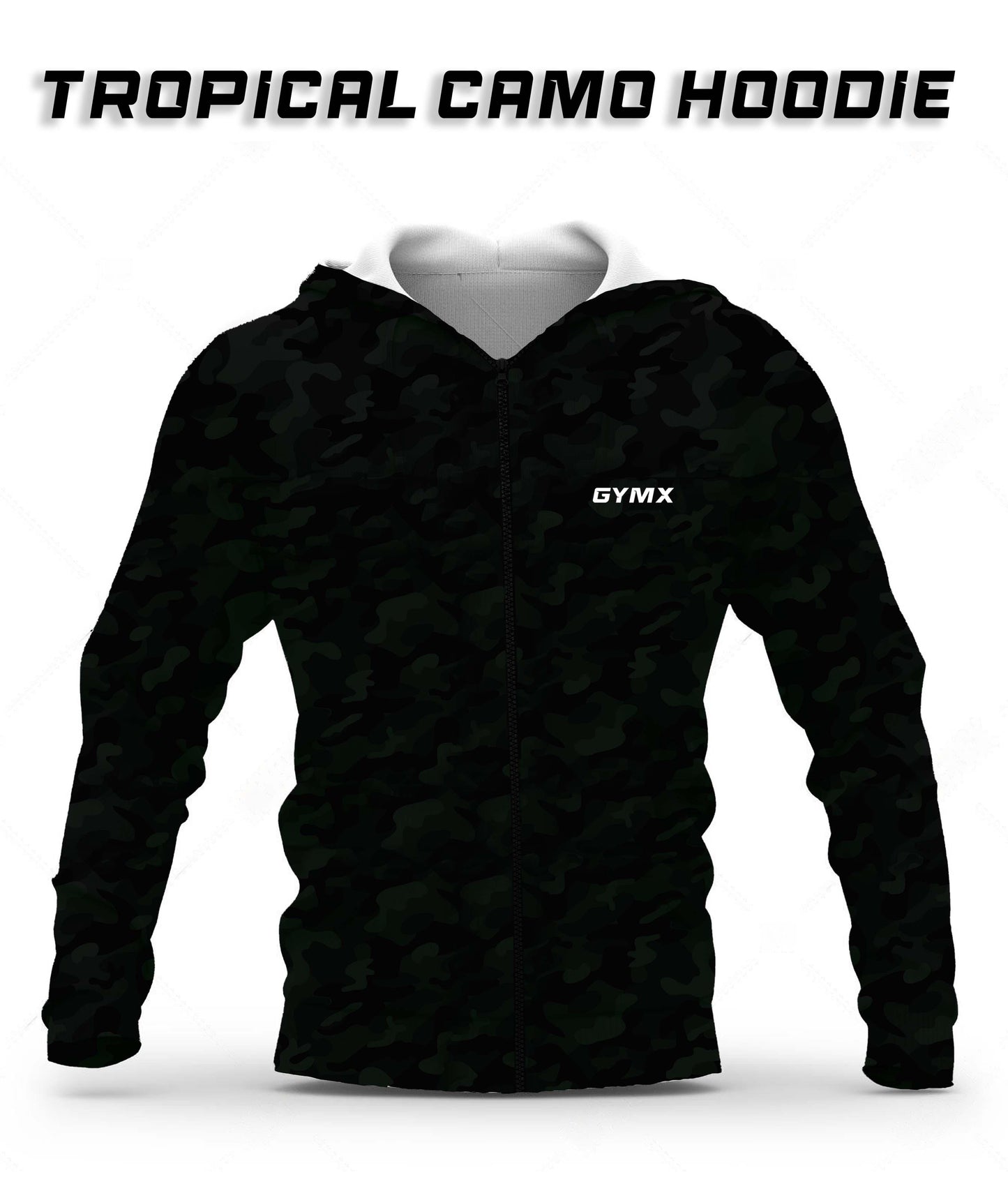 Tropical Camo GymX Hoodie