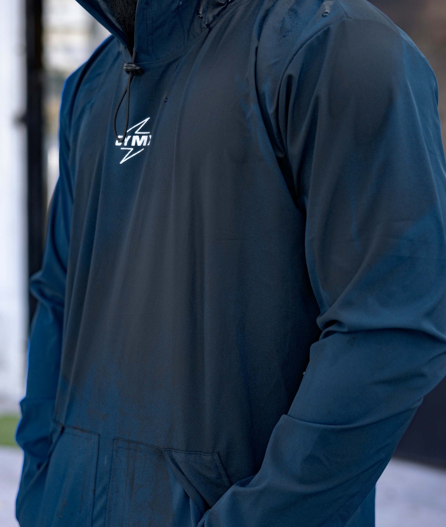 Storm Waterproof Jacket 2.0- Krypto Blue (with rainproof phone pockets)