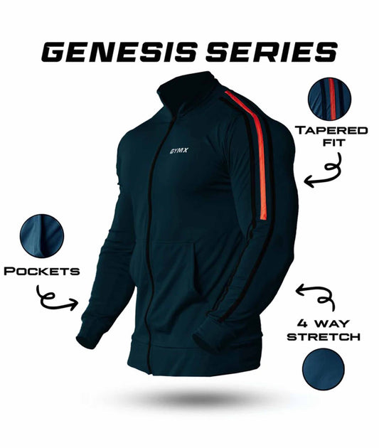Genesis GymX Summer Jacket: British Racing Blue