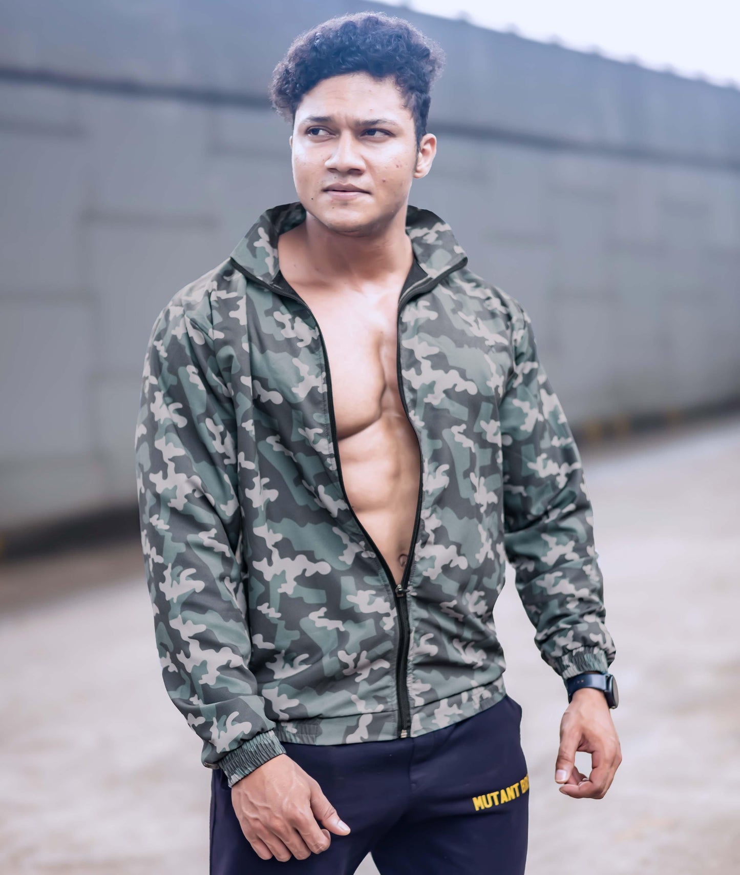 Combat Camo GymX Windcheaters: Forest Camo - Sale