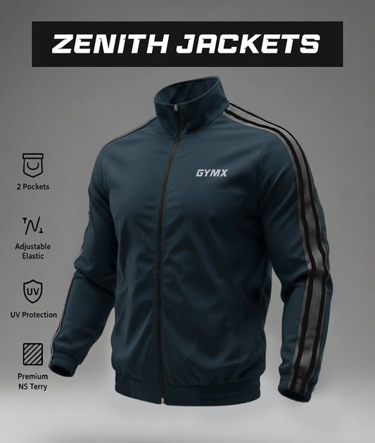 Zenith Oversized Summer Jacket: Airforce