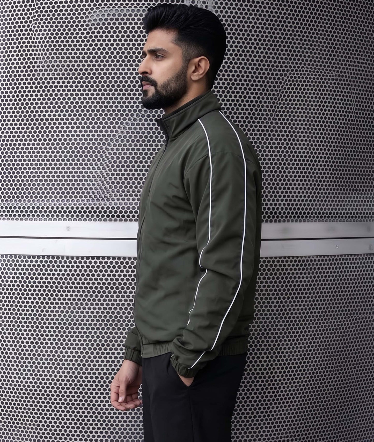 Viper Windcheater GymX Jacket: Army Green