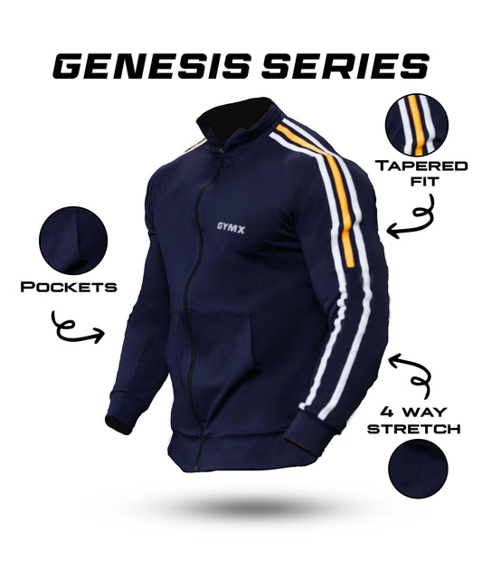 Genesis GymX Jacket: Epic Blue - GymX