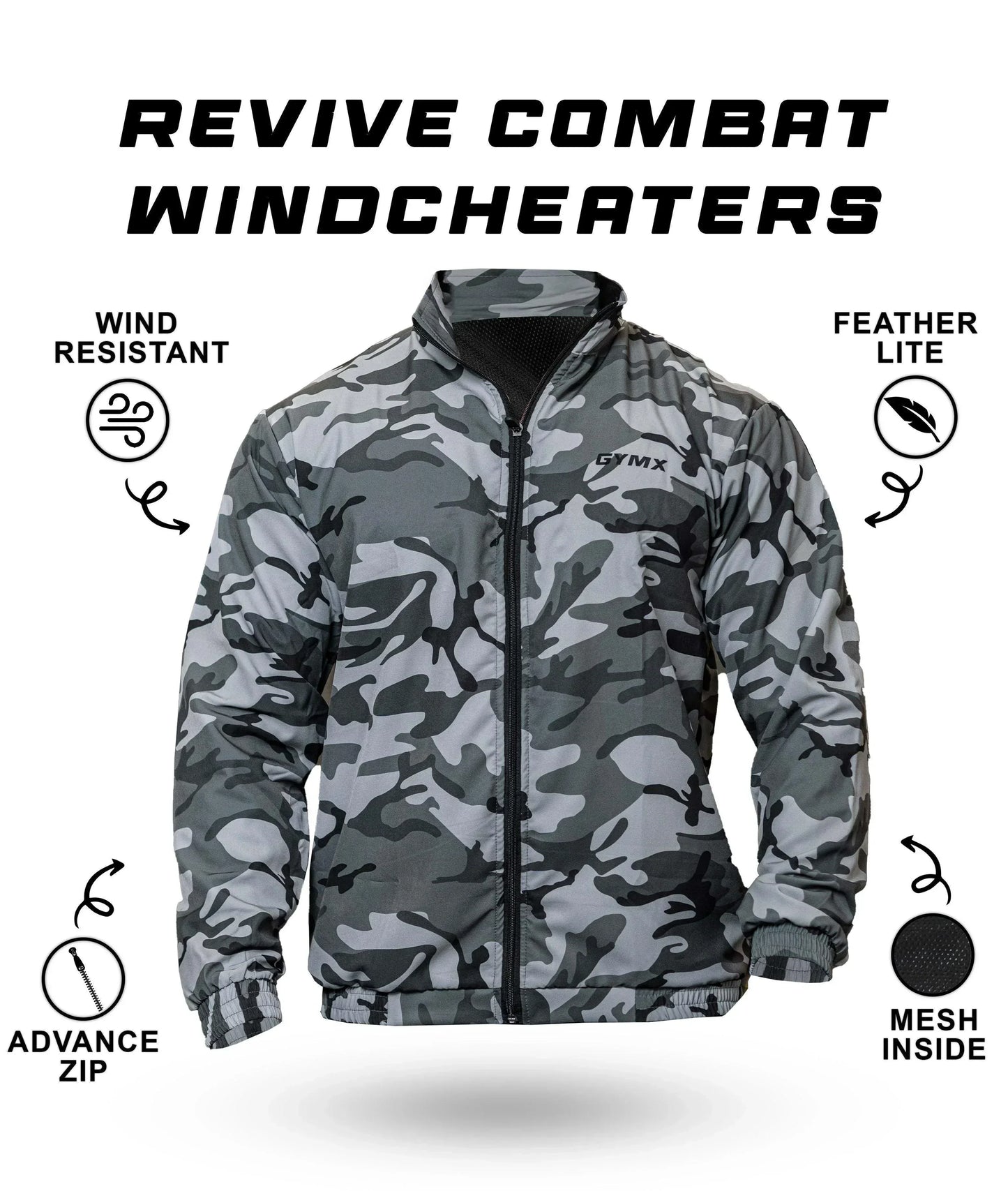 Combat Camo GymX Windcheaters: Revive Camo-Sale