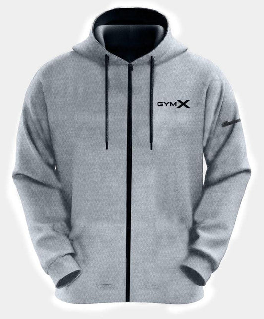 Gymx grey hoodie side pocket - Sale - GymX