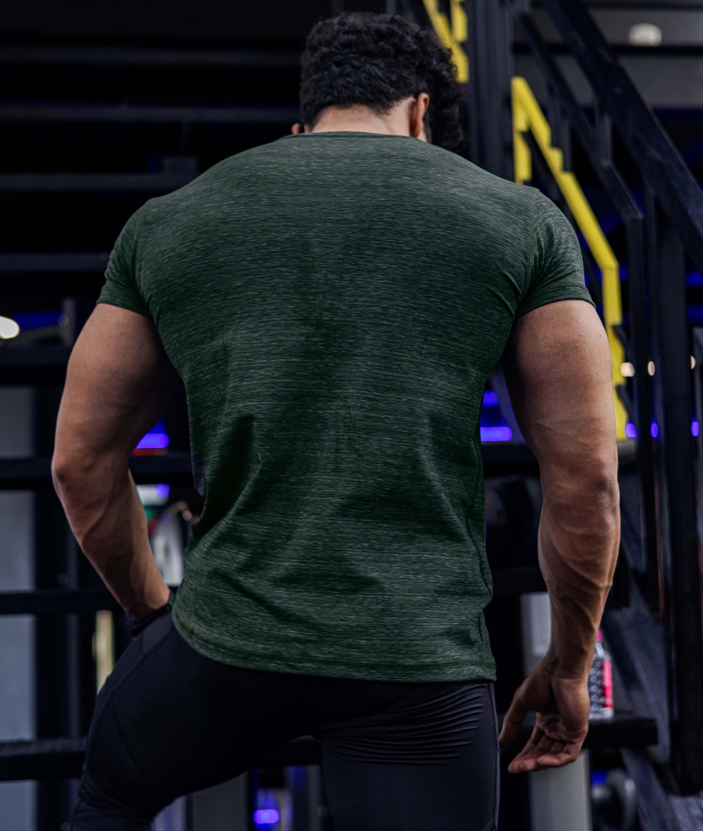 Forest Green Pro Athlete GymX Tee
