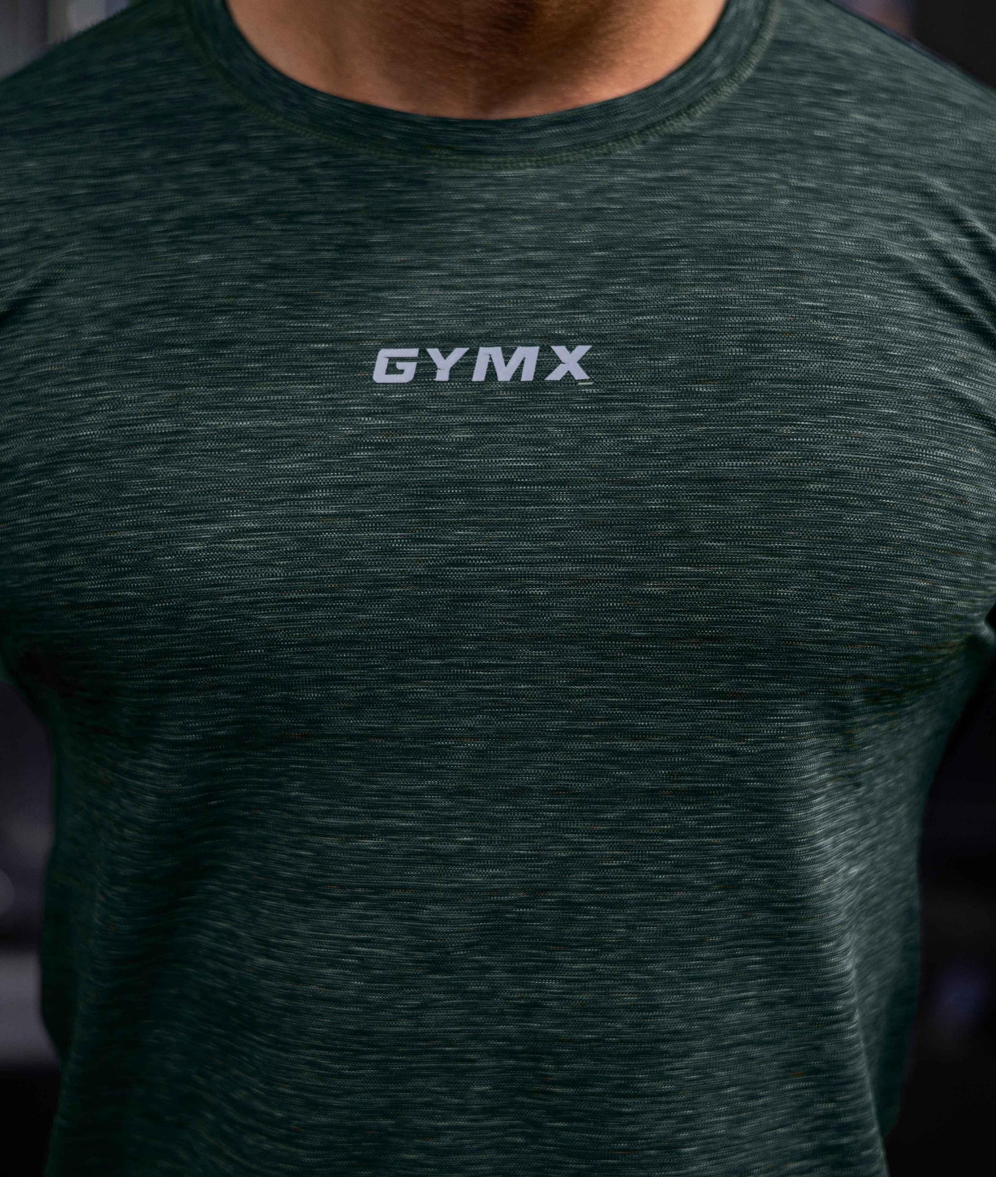 Forest Green Pro Athlete GymX Tee