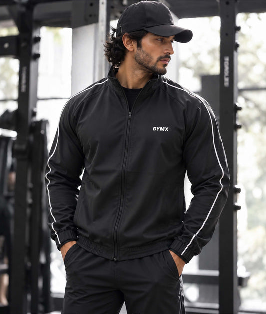 Viper Windcheater GymX Jacket: Wicked Black