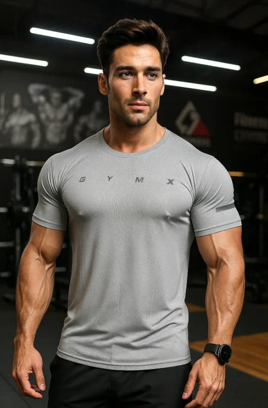 Ace GymX Tees: Light Grey - sale
