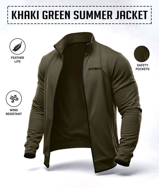 Khaki Green Summer Jacket