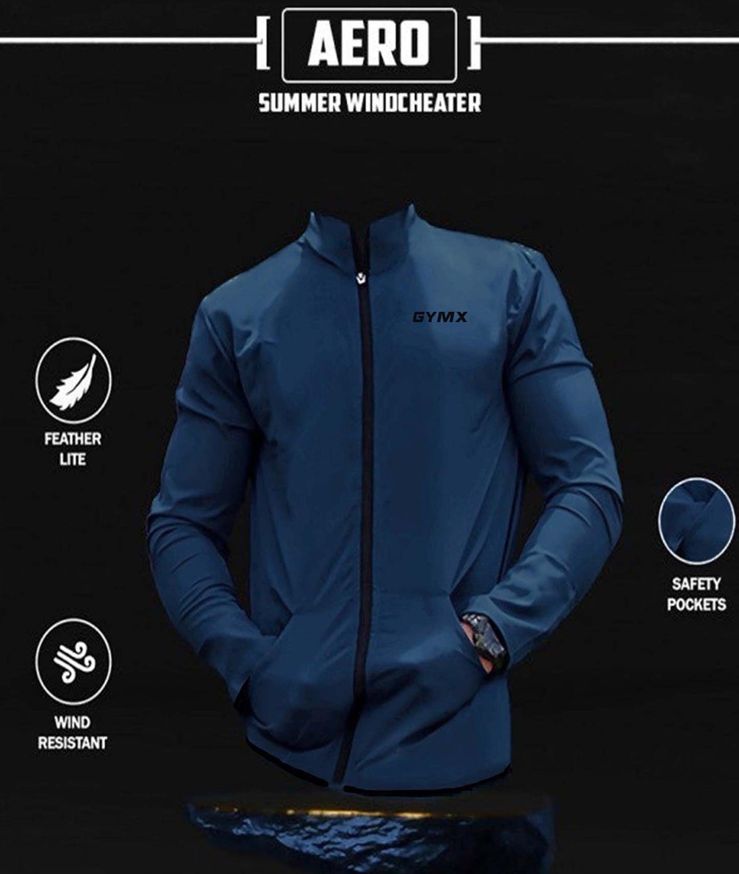 Krypto Blue Windcheater