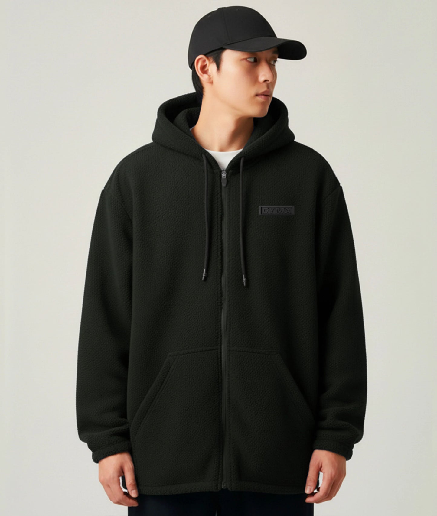 Zero Degree Oversized Hoodie: Dark Green