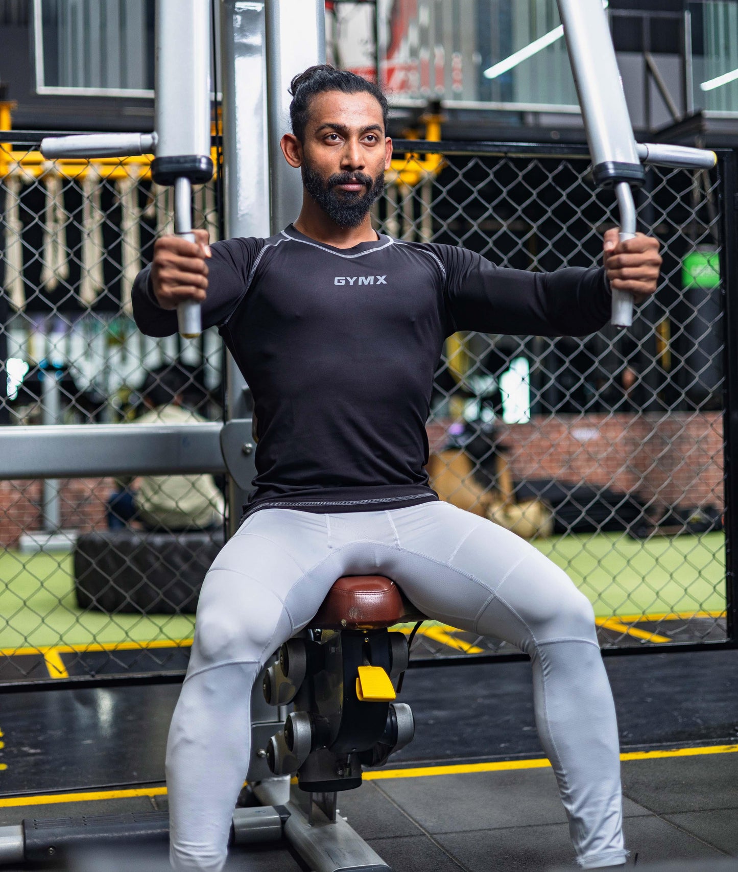 Compression GymX Full Sleeve Tee: Black - Sale - GymX
