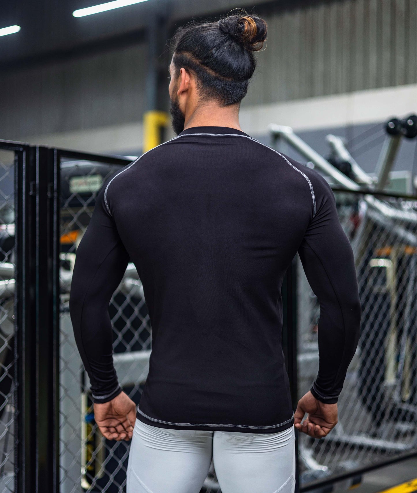 Compression GymX Full Sleeve Tee: Black - Sale - GymX