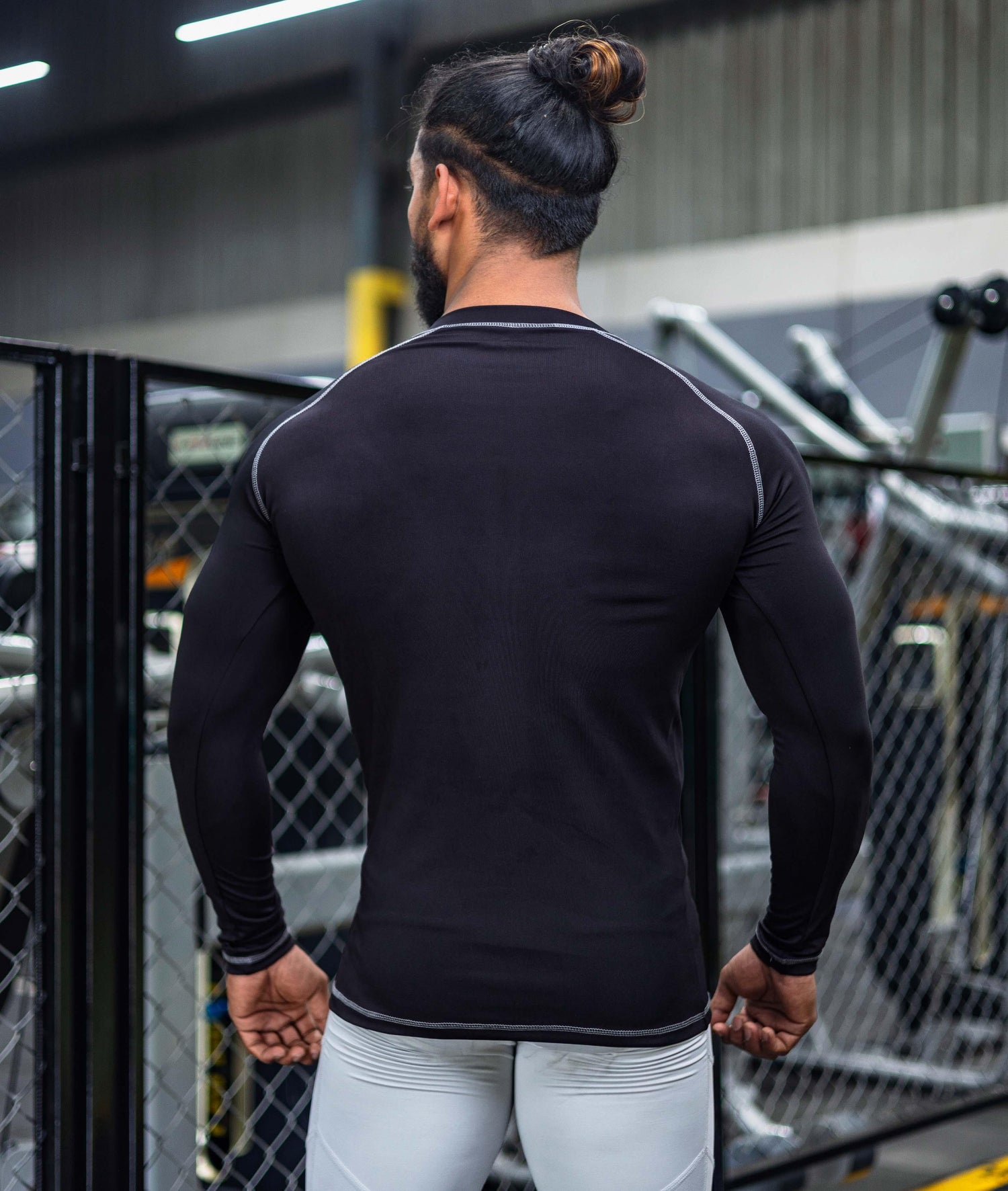 Compression GymX Full Sleeve Tee: Black - Sale - GymX