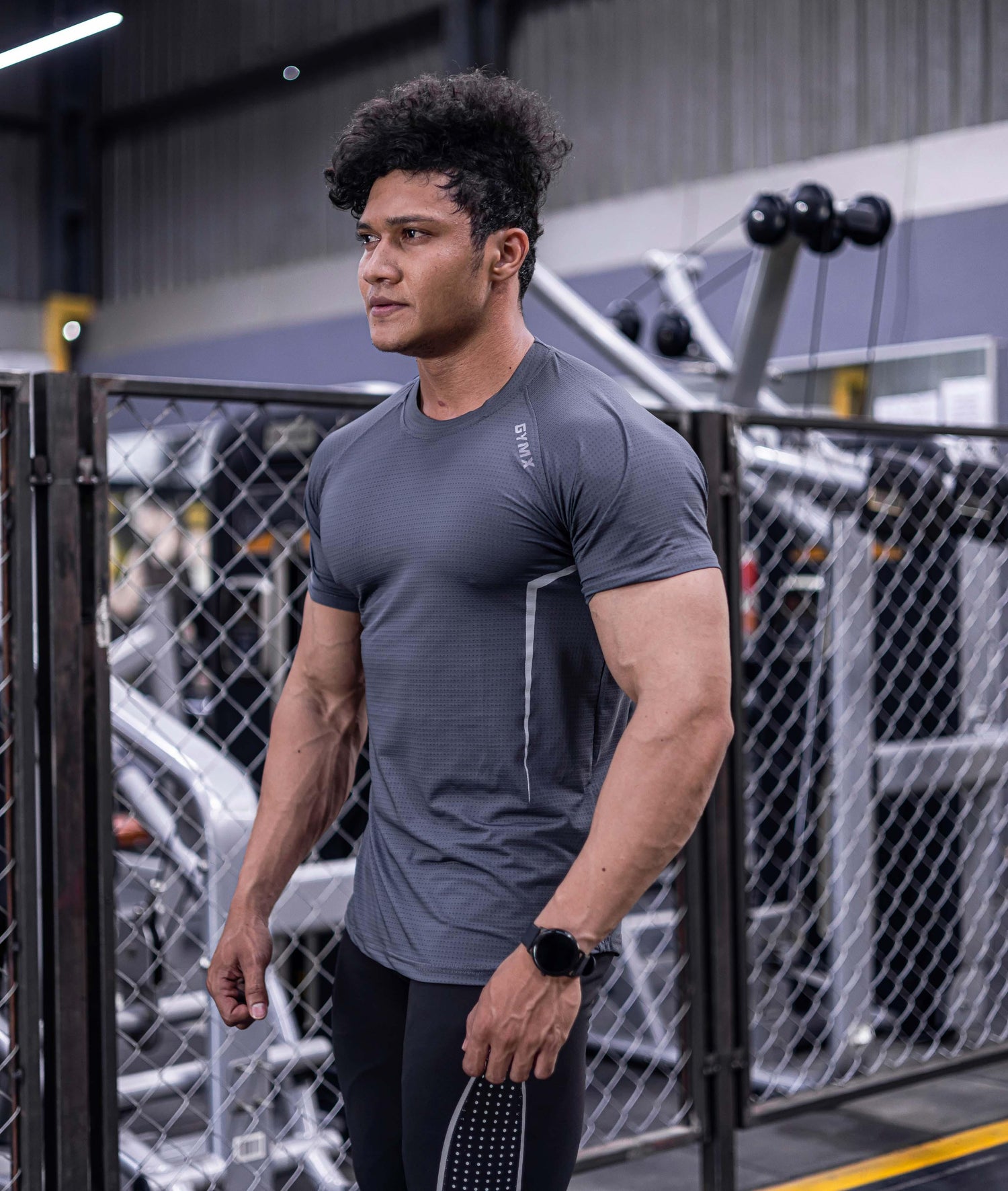 Airflow Steel Grey GymX Tee - Sale - GymX
