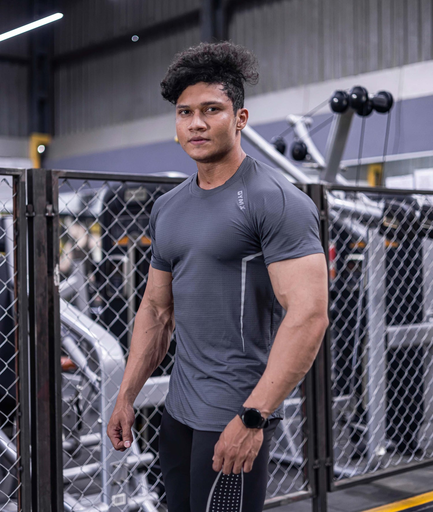 Airflow Steel Grey GymX Tee - Sale - GymX
