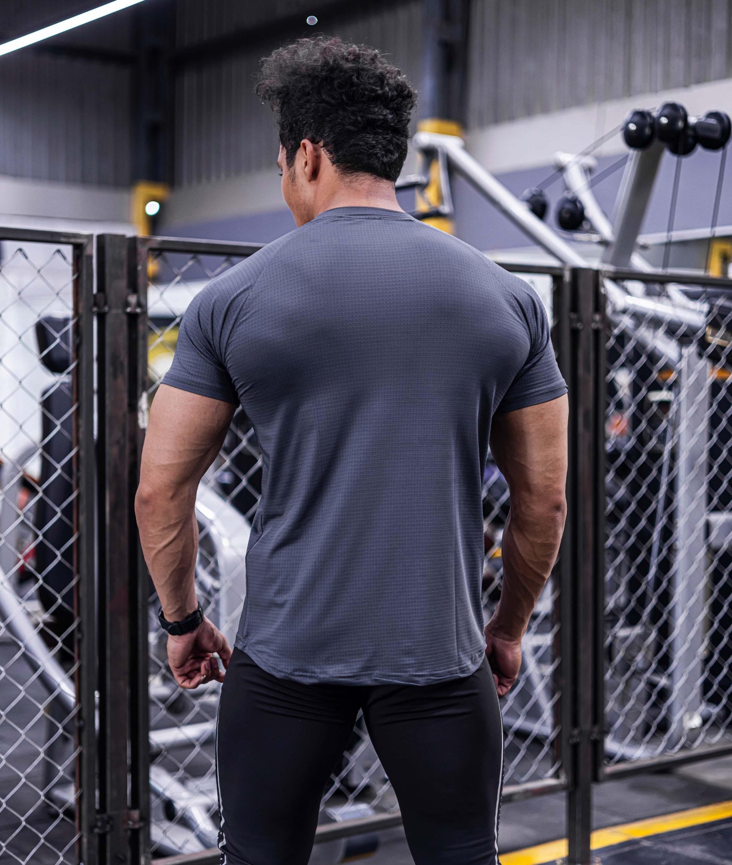 Airflow Steel Grey GymX Tee - Sale - GymX