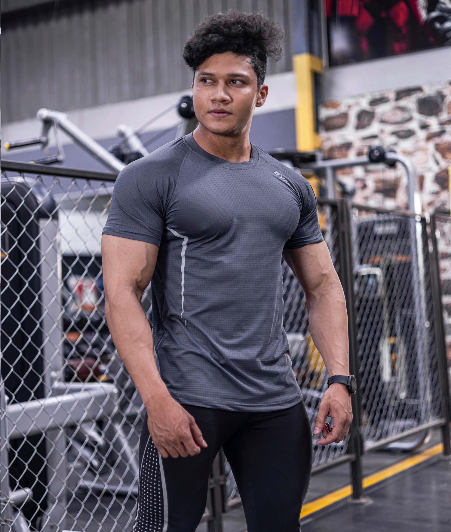 Airflow Steel Grey GymX Tee - Sale - GymX