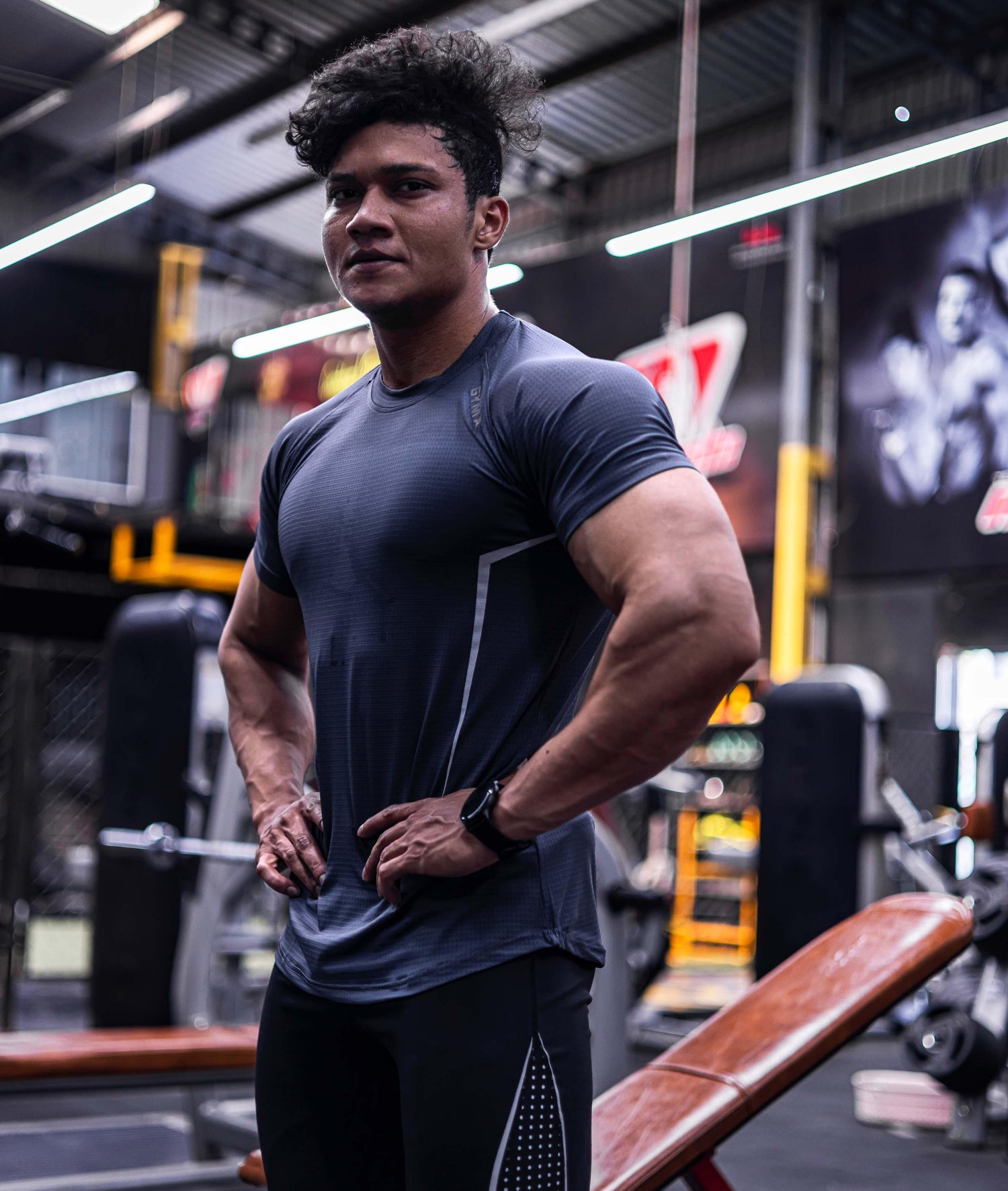 Airflow Steel Grey GymX Tee - Sale - GymX