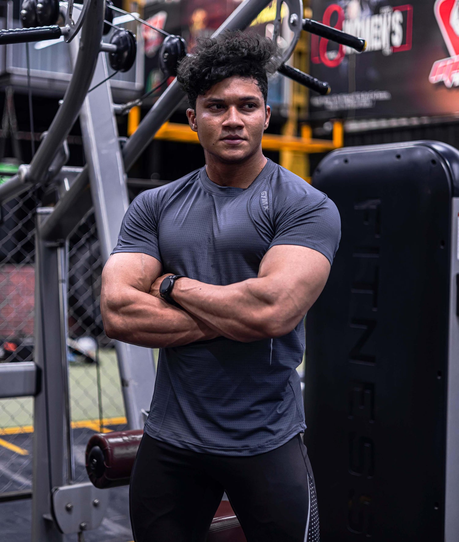 Airflow Steel Grey GymX Tee - Sale - GymX