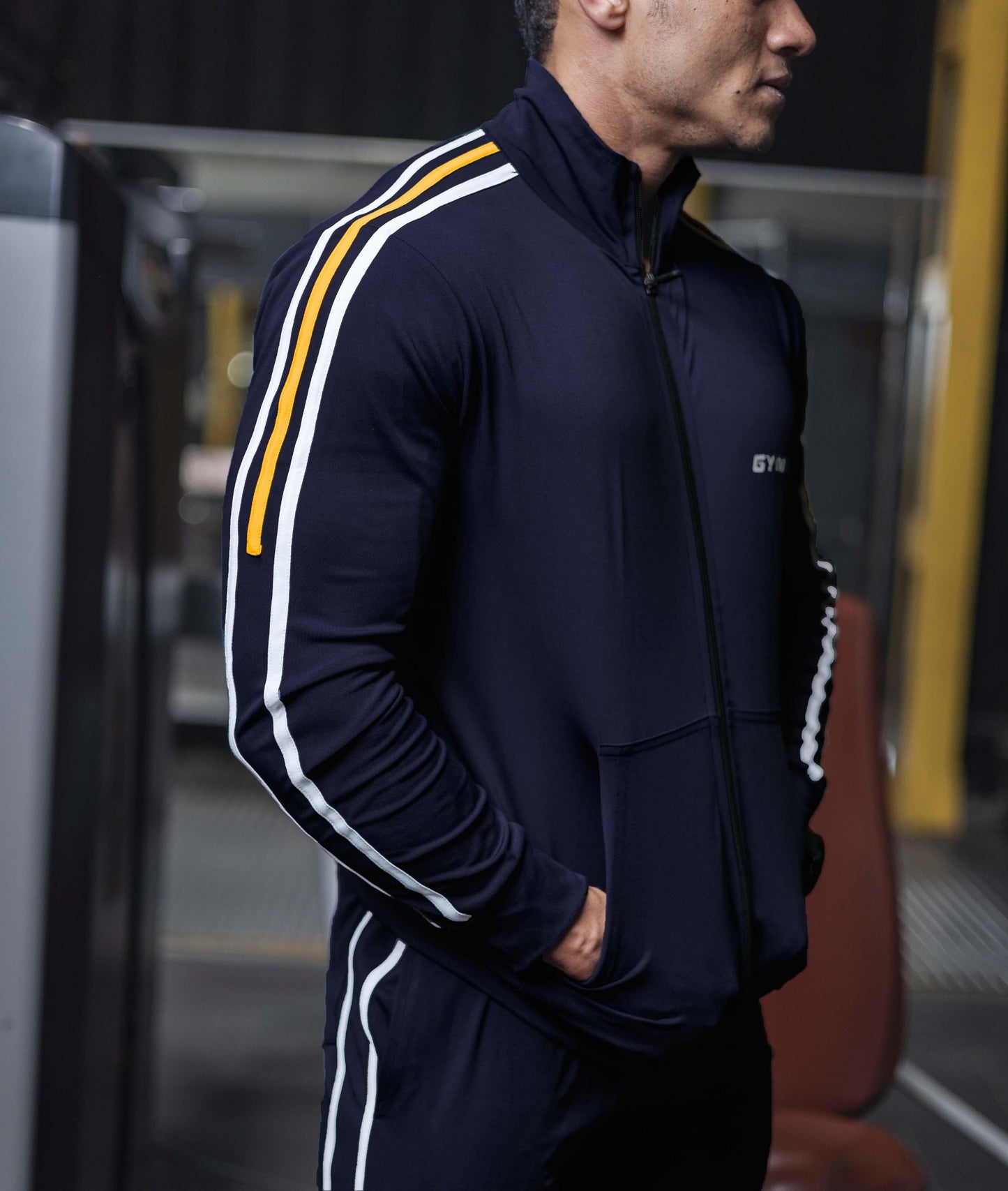 Genesis GymX Epic Blue Tracksuit: Jacket+ Trackpant - GymX