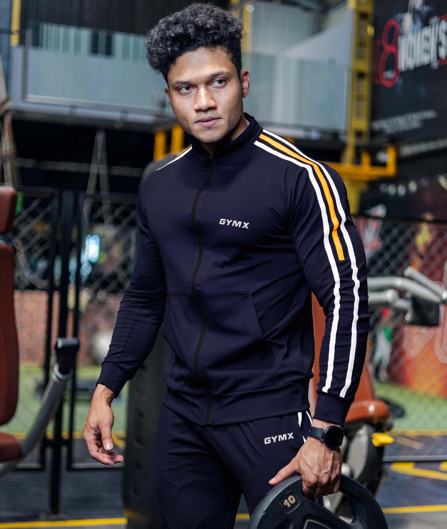 Genesis GymX Epic Blue Tracksuit: Jacket+ Trackpant - GymX