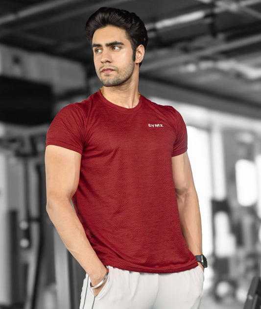 Nimbus GymX Tee: Volcano Red - Sale