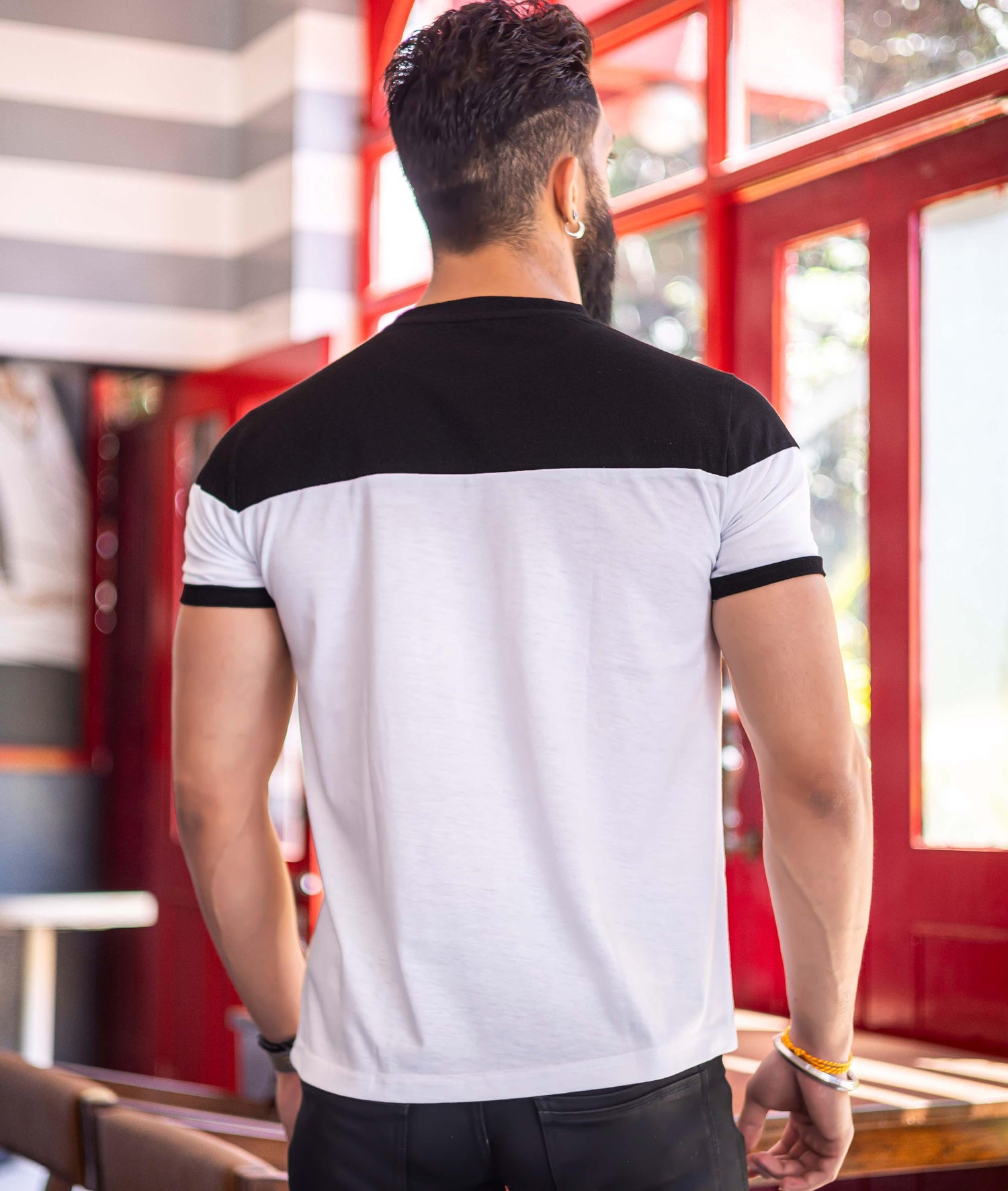 Lifestyle GymX Tee: Black & White - GymX