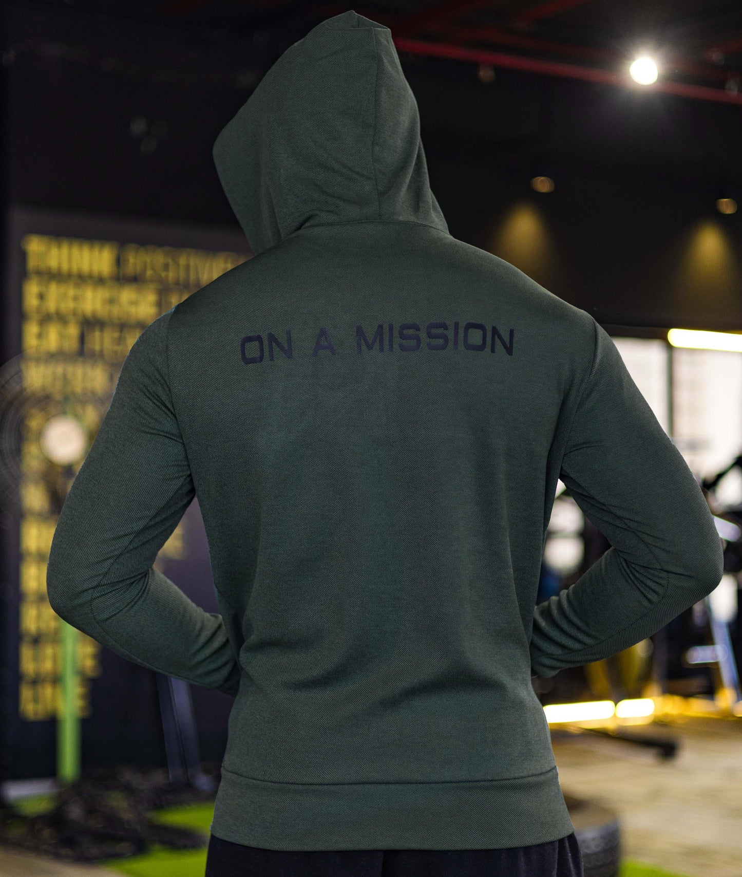 On A Mission: British Green GymX Hoodie