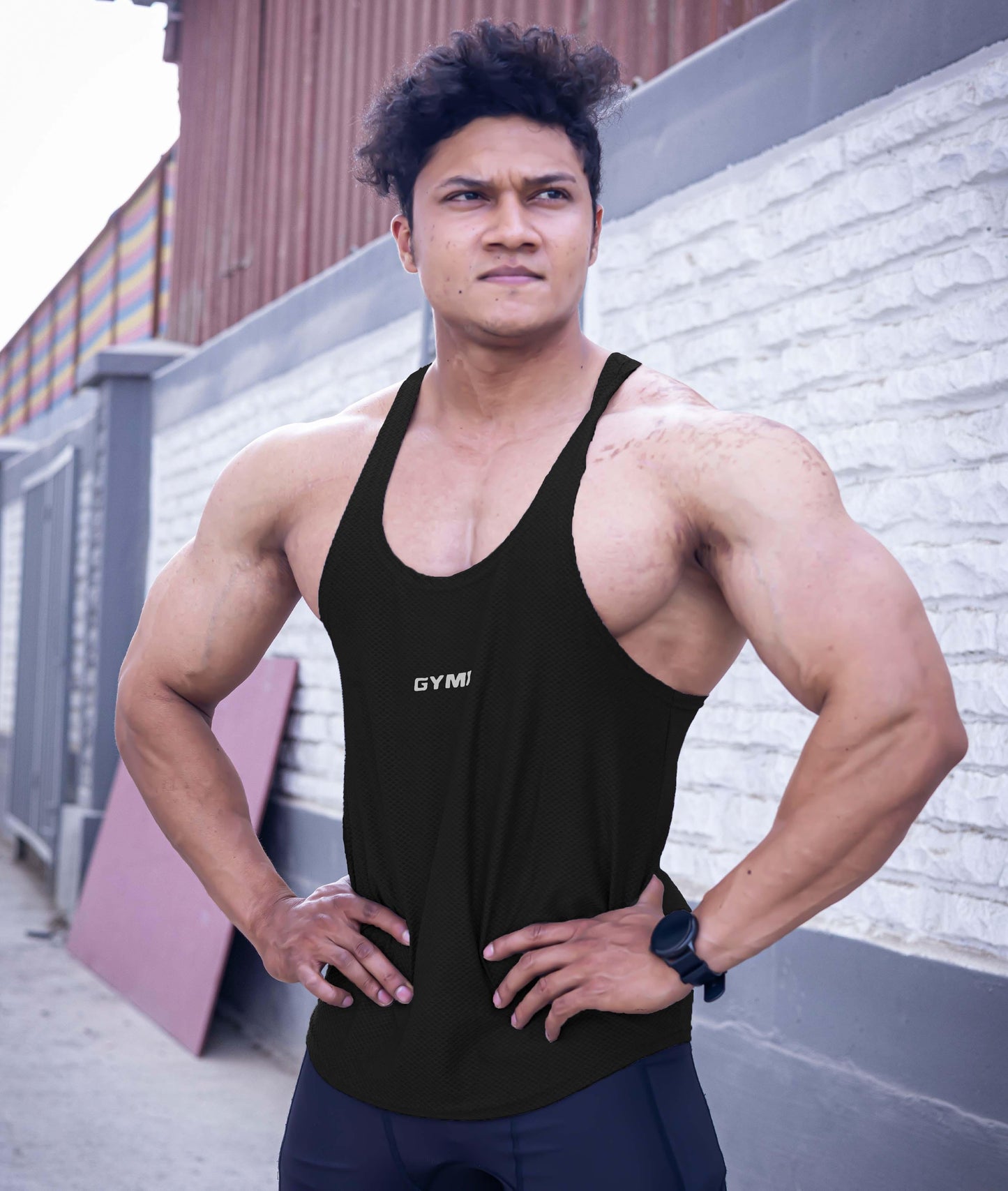 Diamond Cut GymX Stringer: Black - GymX