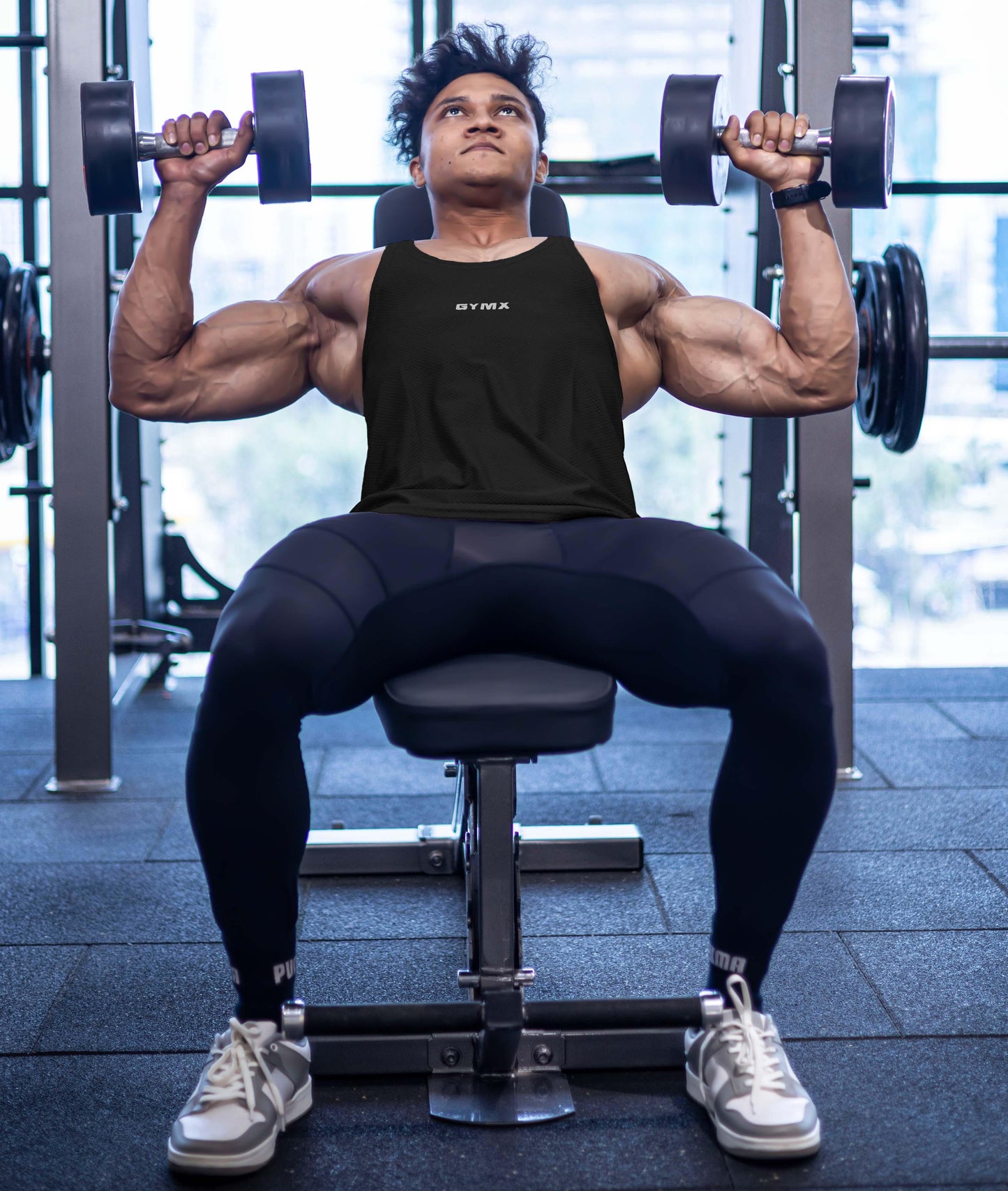 Diamond Cut GymX Stringer: Black - GymX