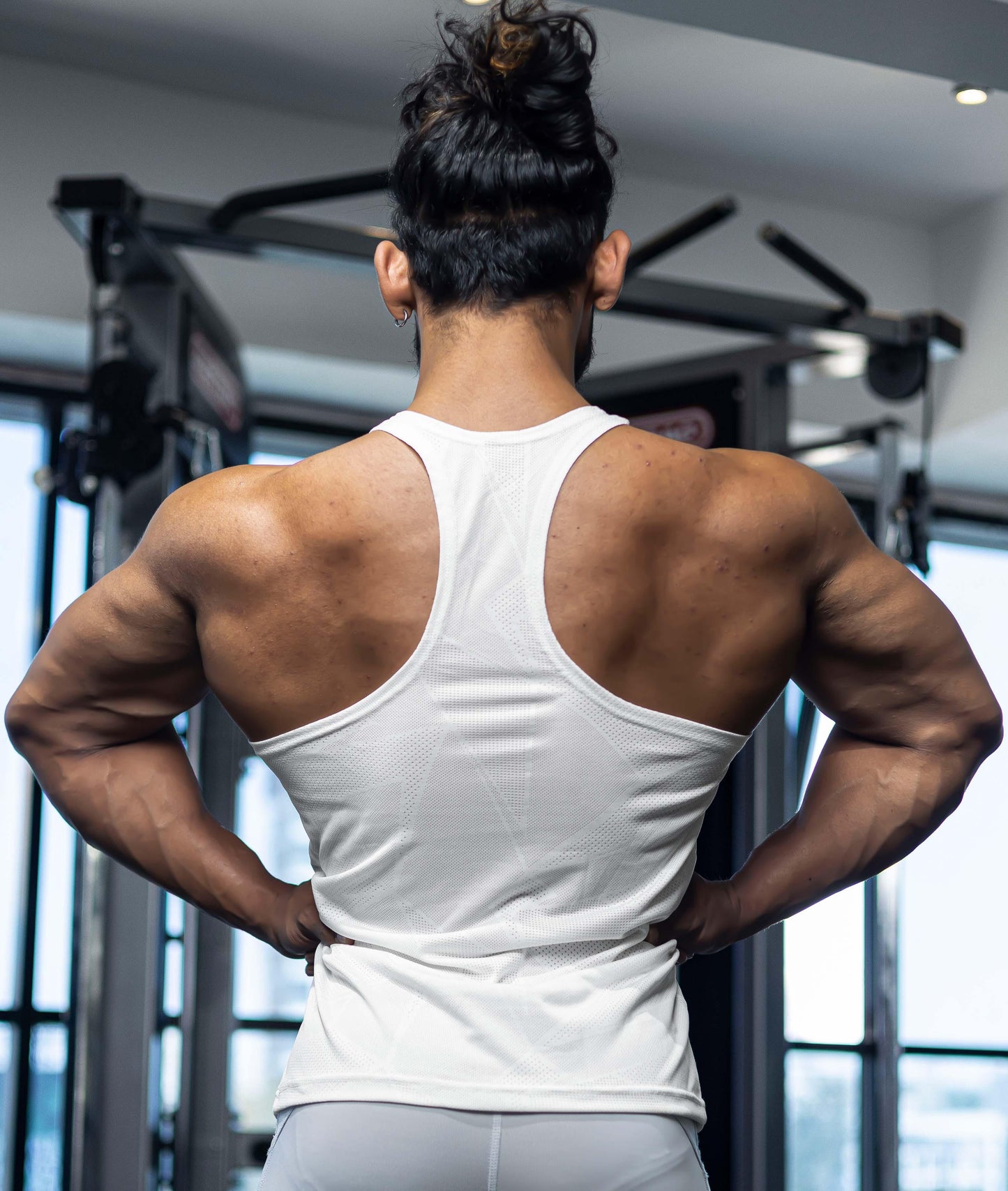 Speed GymX Stringer: Textured White - GymX