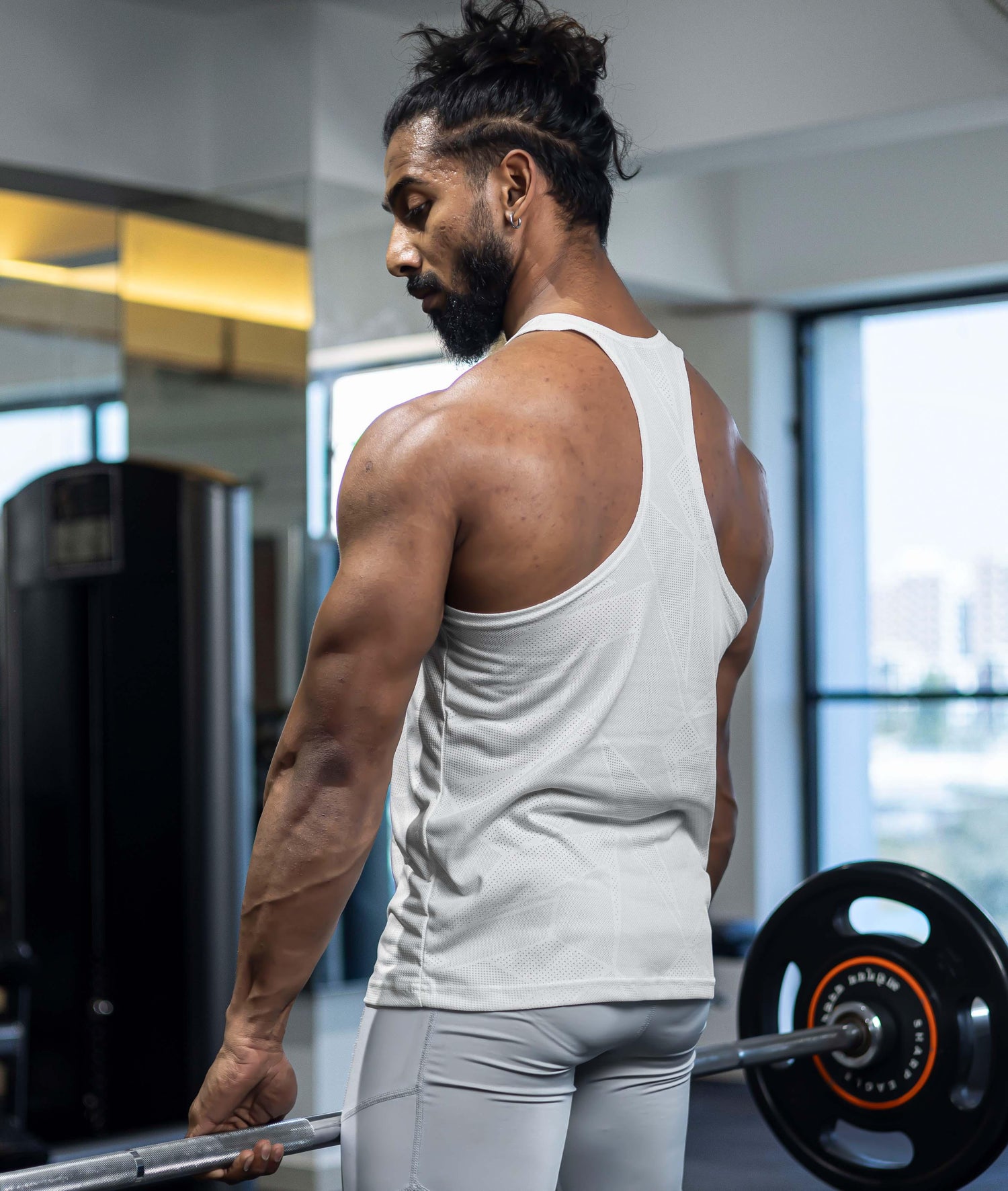 Speed GymX Stringer: Textured White - GymX