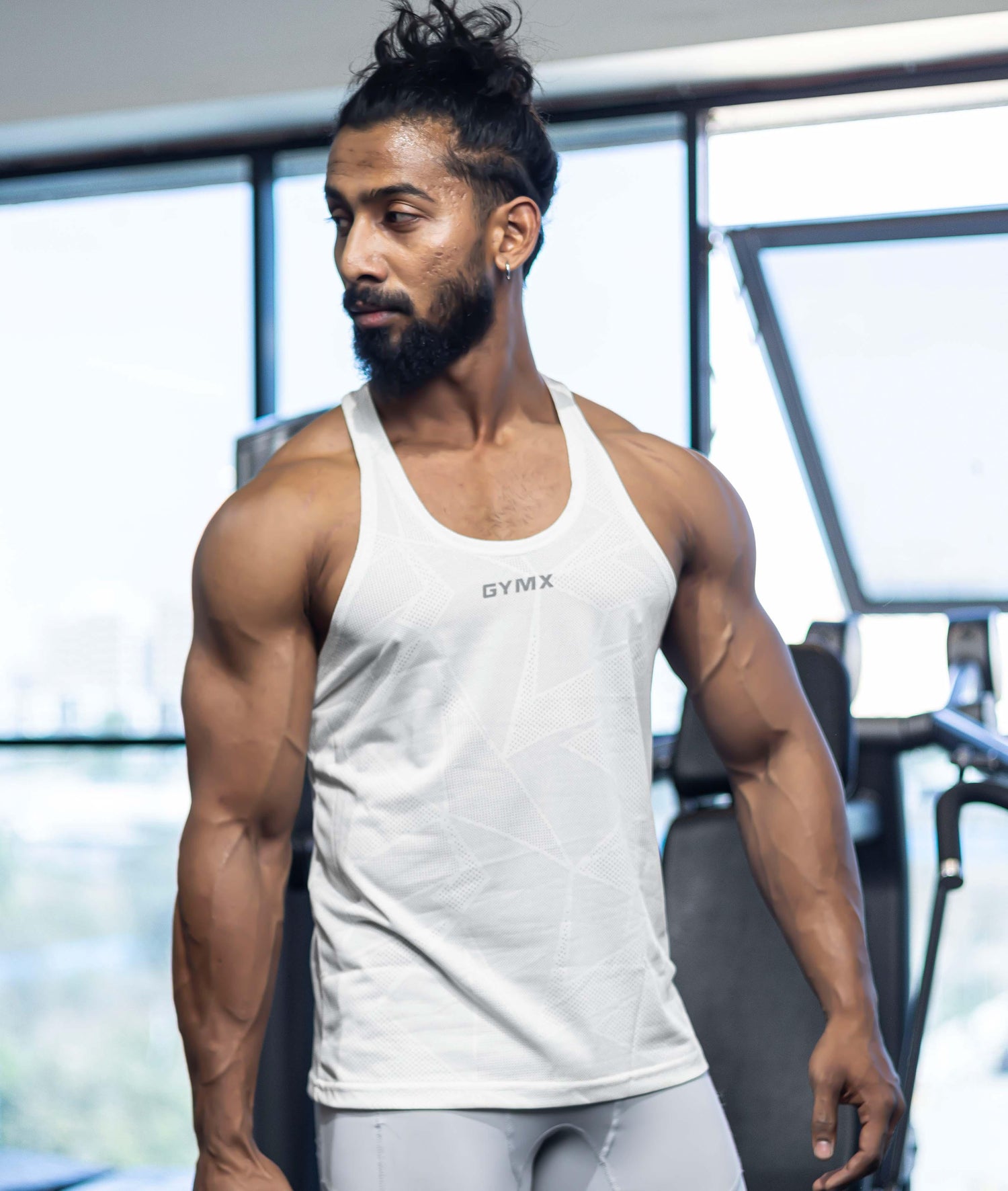 Speed GymX Stringer: Textured White - GymX