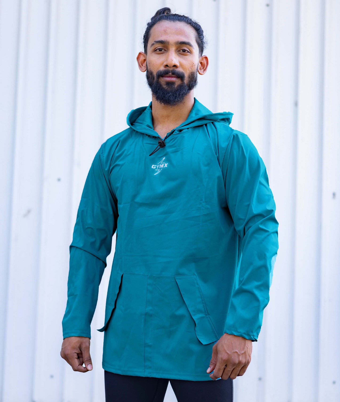 Storm Waterproof Jacket 2.0- Sea Blue (with rainproof phone pockets) - Sale