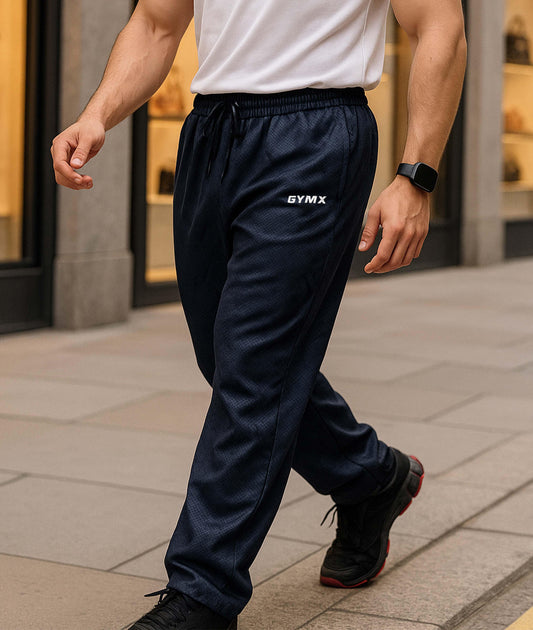 Villain GymX Oversized Bottoms: Venom Blue