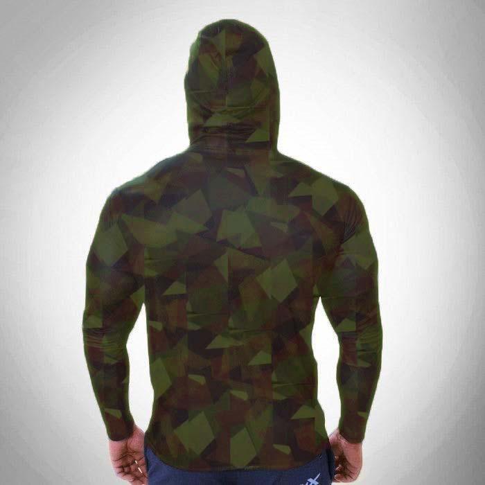 Military Green Camo GymX Hoodie - Sale - GymX