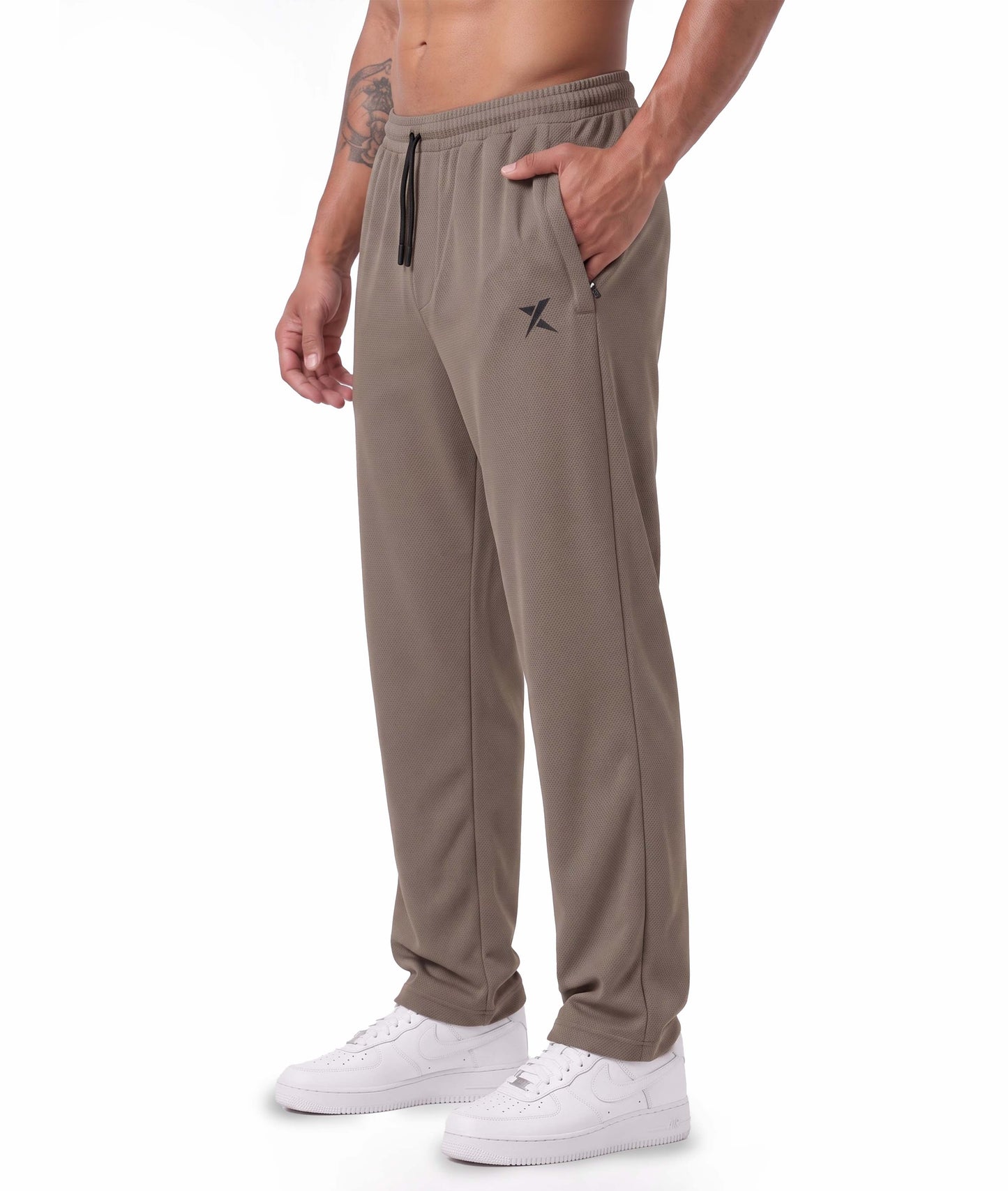 Axis Straight Fit Bottoms- Coffee Brown
