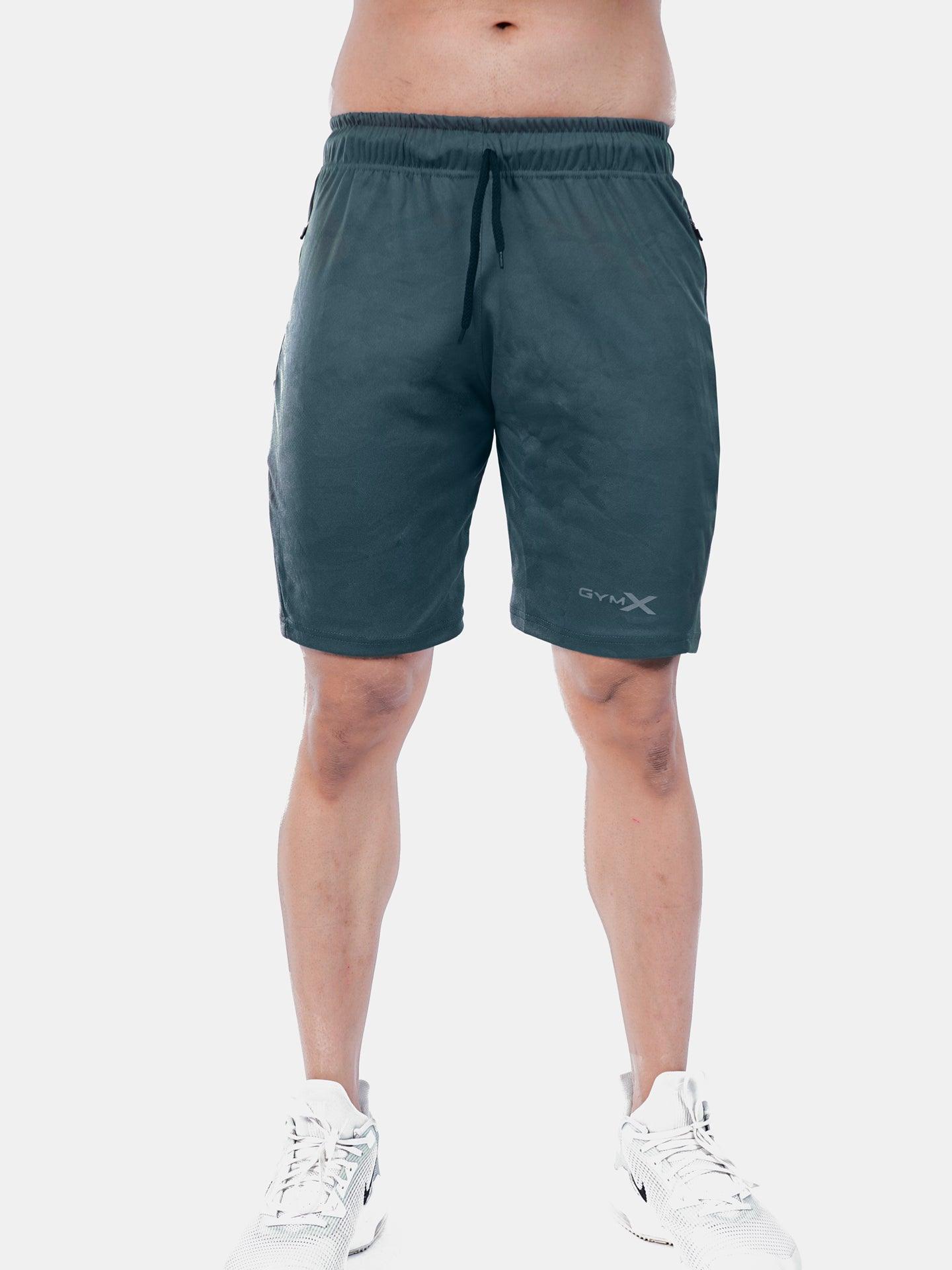Jacquard Sea Grey Camo GymX Shorts