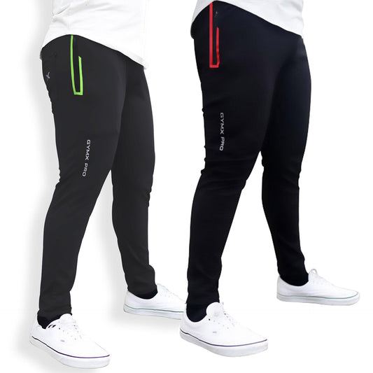 Combo Offer-Carbon Grey GymX Pro + Jet Black GymX Pro Bottoms - GymX