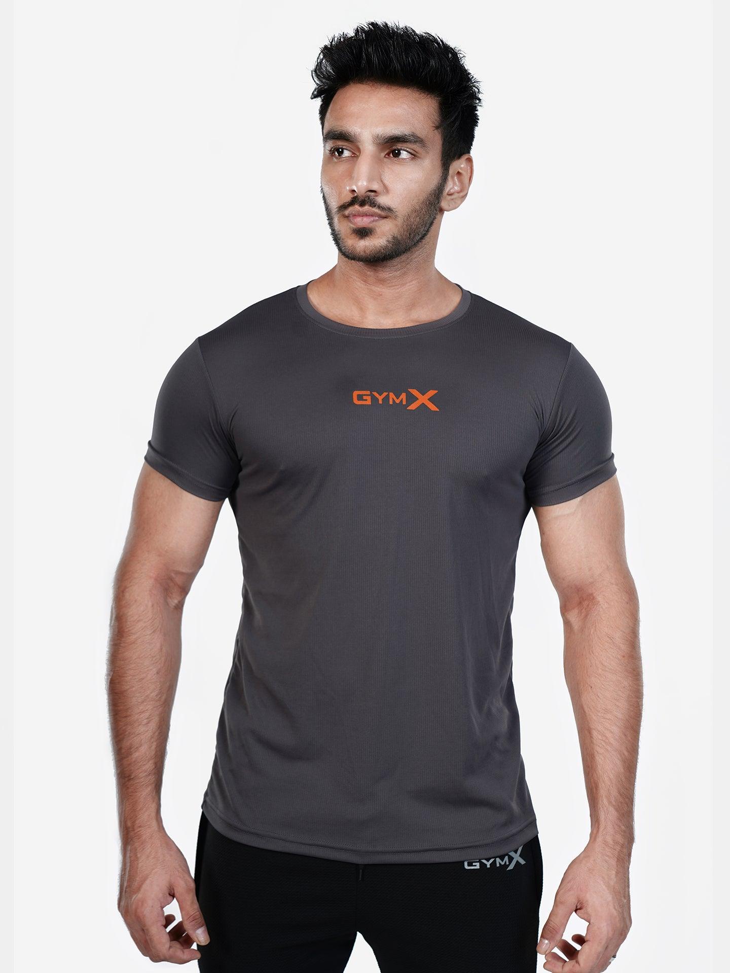 GymX Ultra Lite Tee: Bullet Grey - Sale - GymX