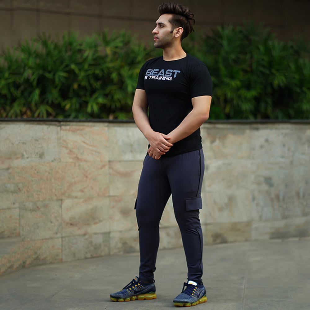 Alpha prime Black Tee- Sale - GymX