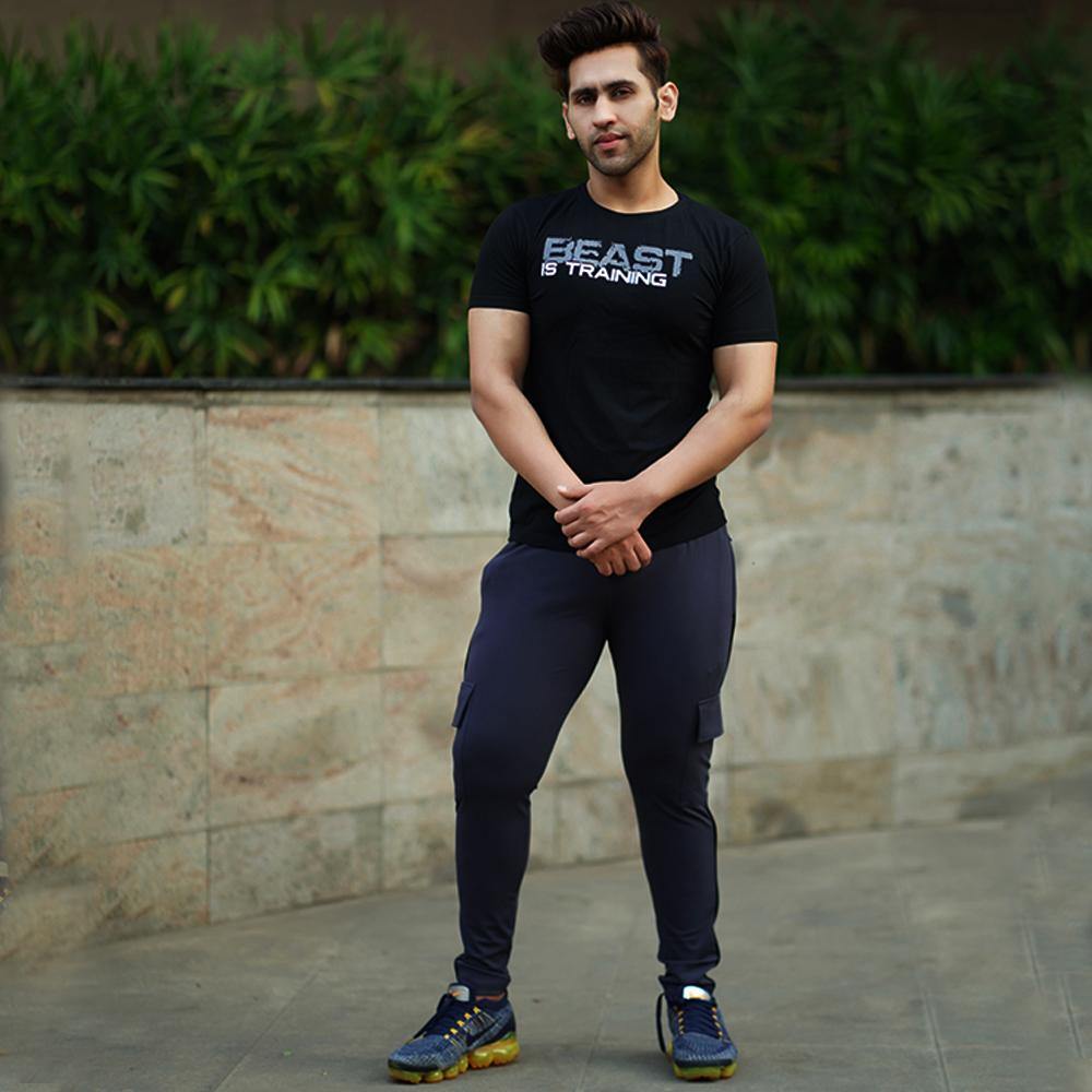 Alpha prime Black Tee- Sale - GymX