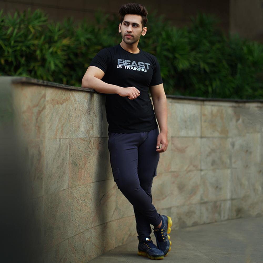 Alpha prime Black Tee- Sale - GymX