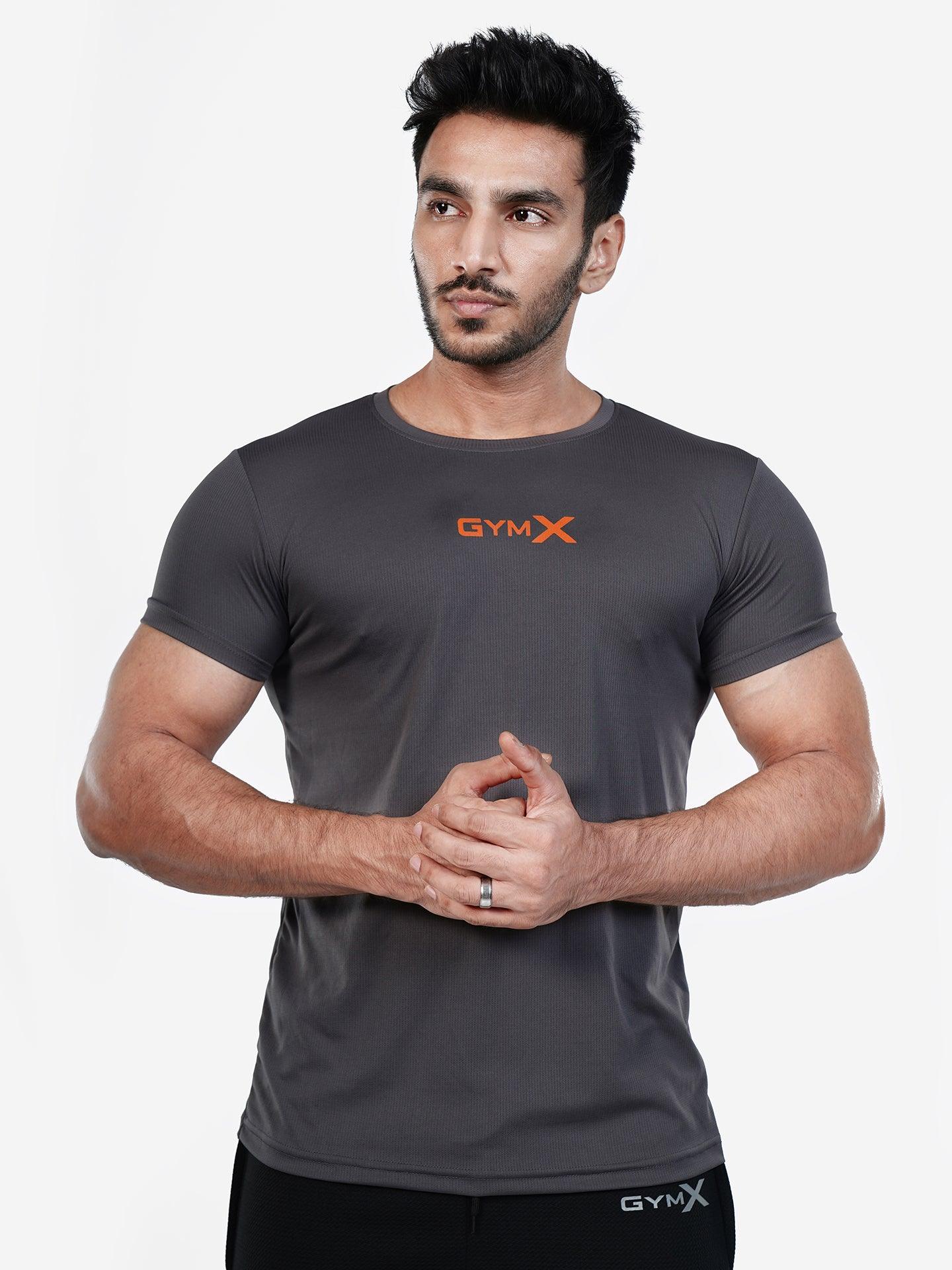 GymX Ultra Lite Tee: Bullet Grey - Sale - GymX