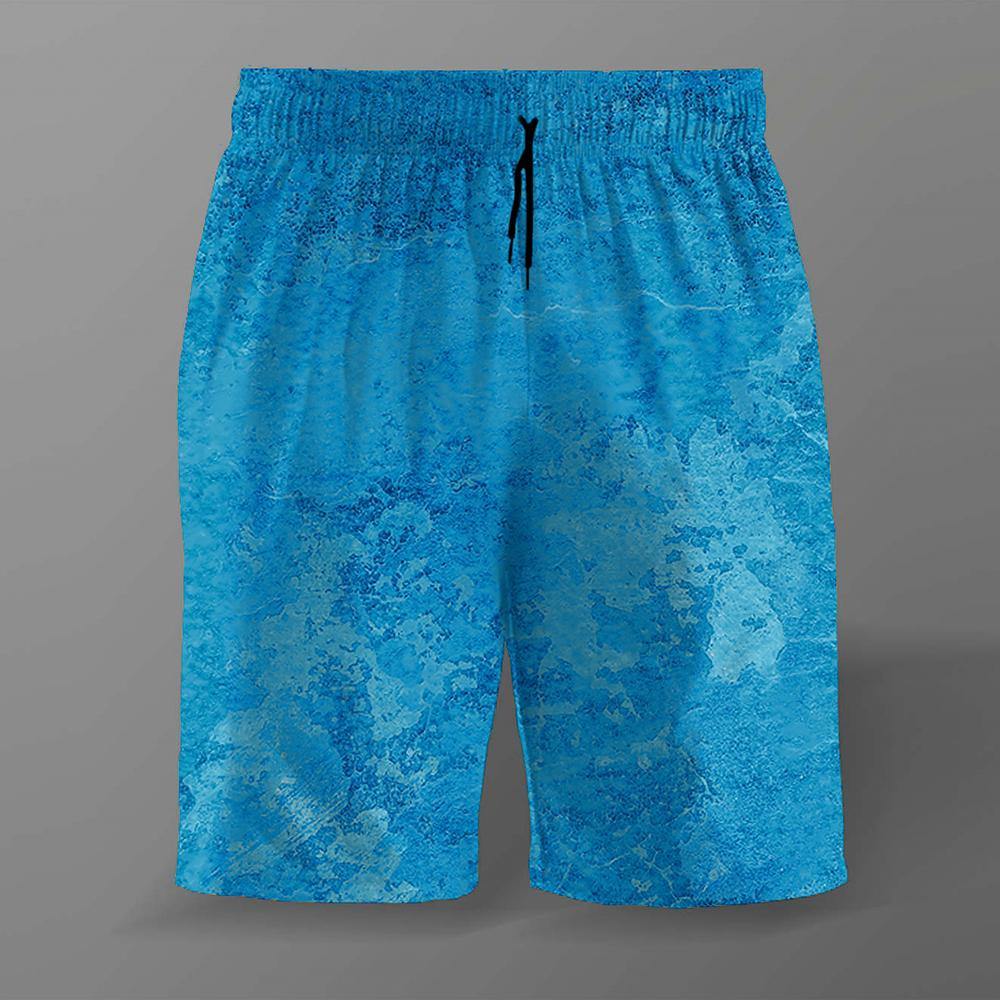 Ice Blue Reactive Shorts - GymX